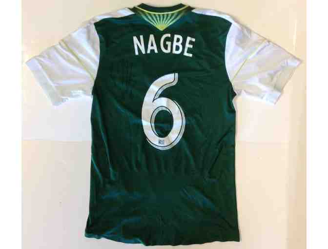 Darlington Nagbe Game-Worn, Autographed Jersey