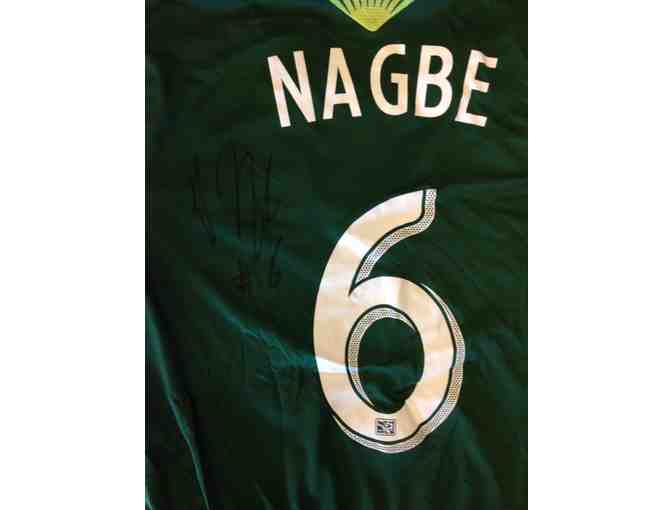 Darlington Nagbe Game-Worn, Autographed Jersey