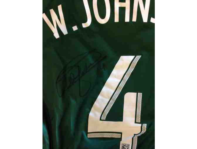 Will Johnson Game-Worn, Autographed Jersey