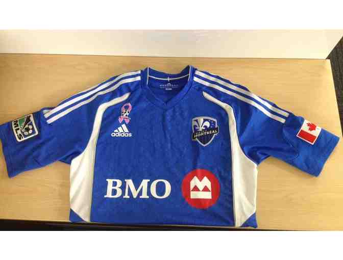 Marco Di Vaio Game-Worn, Autographed Jersey