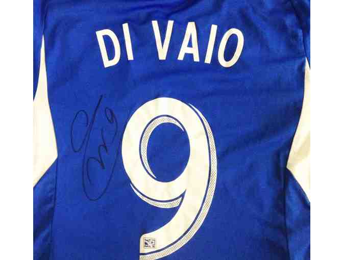 Marco Di Vaio Game-Worn, Autographed Jersey