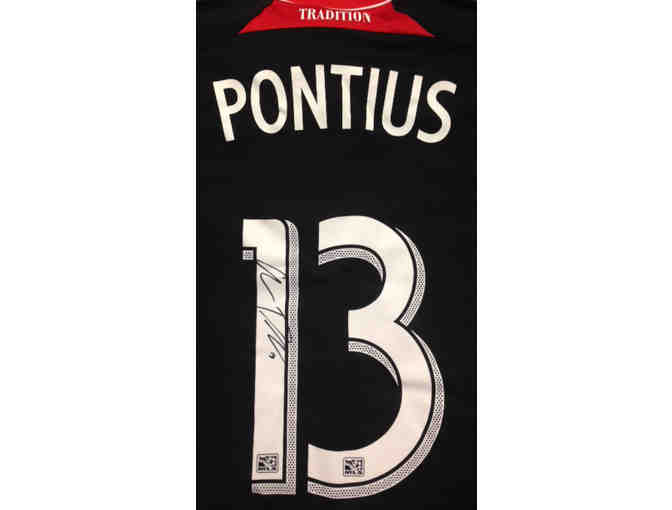 Chris Pontius Game-Worn, Autographed Jersey