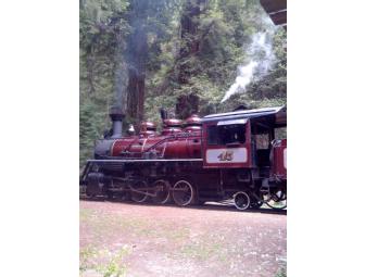 Enjoy Helen's House in Mendocino for 3 Days. Ride the Skunk Train & Dine at North Coast Brewery too!