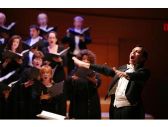 LA Master Chorale Holiday Concert & Dinner for Two on 12/11/11 at Disney Concert Hall, Los Angeles