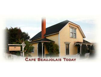 Dinner for Two at the Famed Cafe Beaujolais in Mendocino