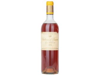 One Bottle of a Rare 1970 Vintage Dessert Wine from the Cellars of Warner Henry