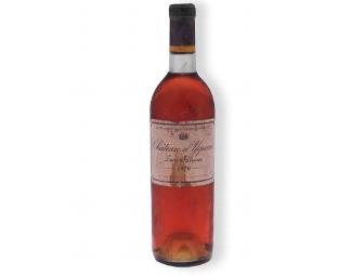 One Bottle of a Rare 1970 Vintage Dessert Wine from the Cellars of Warner Henry