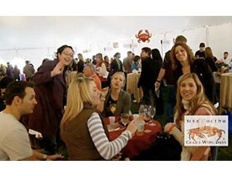 Mendocino Coast Clinics Crab Cake Cook-Off and Wine Tasting: Two Tickets