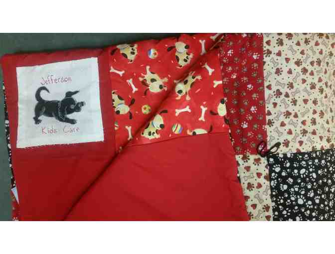 Handmade Dog Lover's Quilt - courtesy Jefferson Kids Care