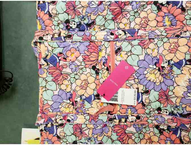 Vera Bradley Disney Vera Tote Bag - Minnie's Garden Party