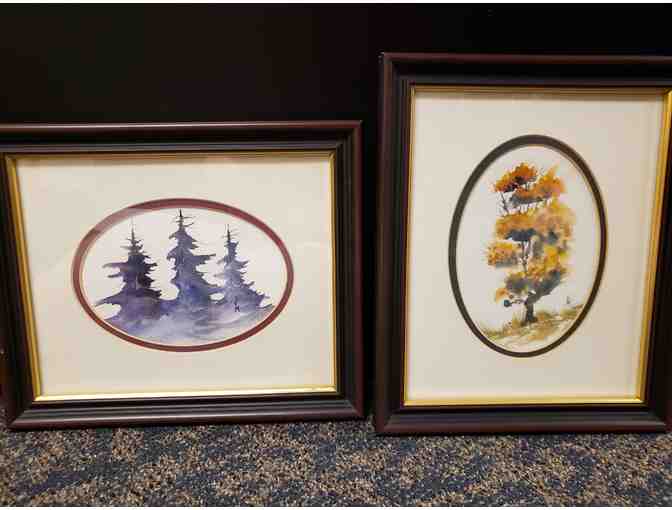 Set of (4) Vern Mauk Nature Art pieces - courtesy Friend of the MH Foundation