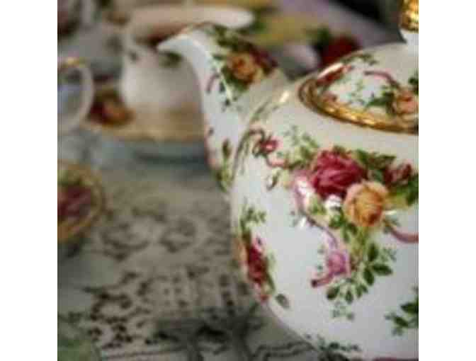 Tea Party in the Lee Mansion Gardens