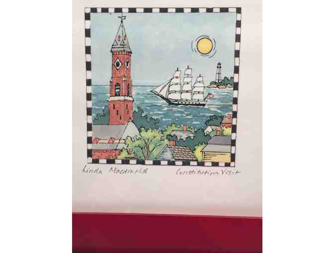 Signed Hestia 'Constitution Visit' Print