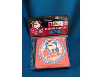 Family Guy Beanie Baby & American Dad Coaster Set