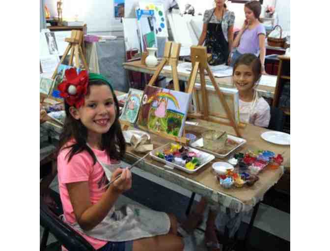 Arts in Action Visual Art Program - One Afternoon at Fine Art Summer Camp