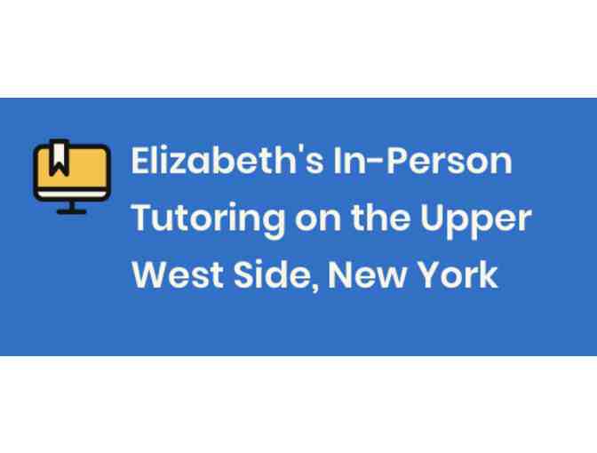 One Tutoring Session for Grades 1-6 with Elizabeth Tutoring