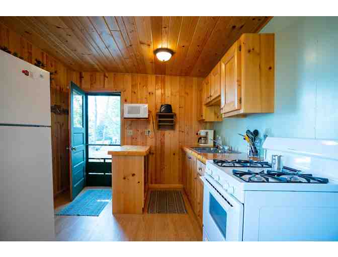 2 night stay in a lake front cabin