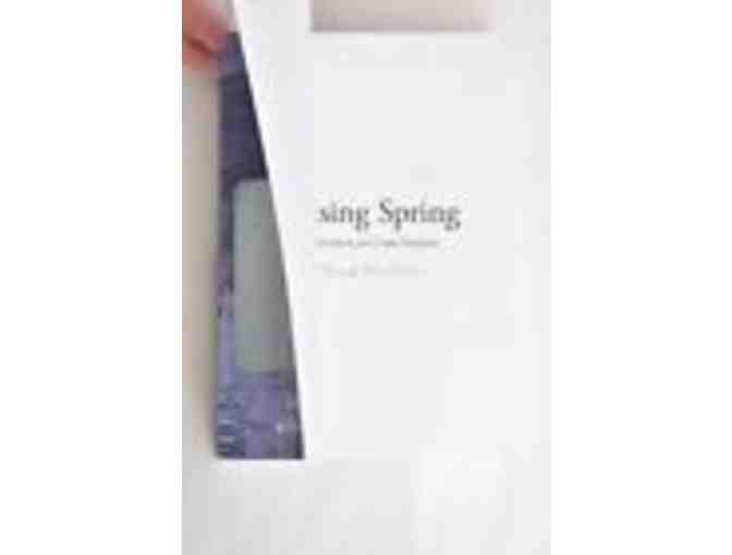 Ernest Wertheim autographed book, Chasing Spring