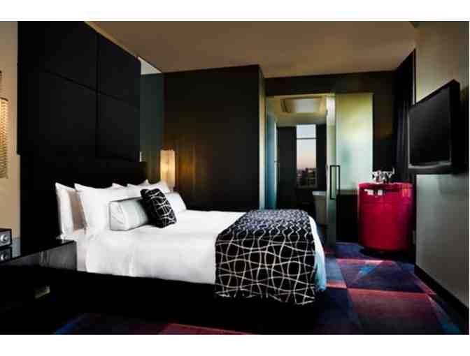 An extraordinary night at the W Hotel - The Foshay - with parking, drinks, and breakfast!