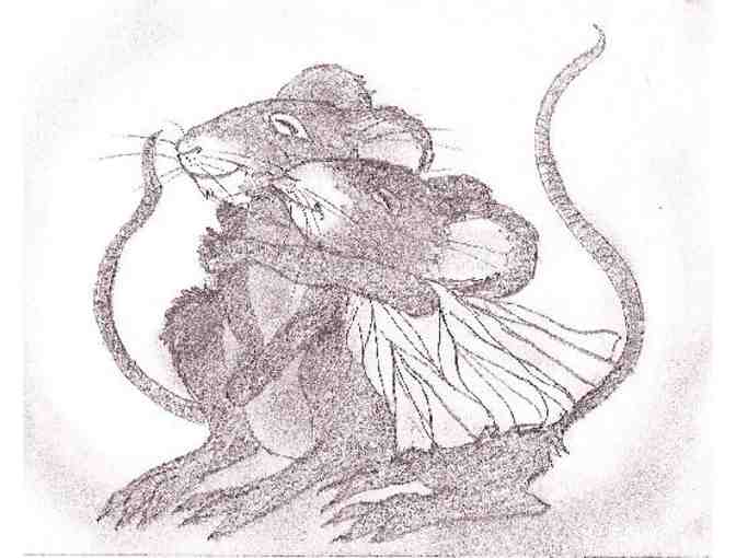 Original portrait of your pet in pastels by illustrator Tessie Bundick