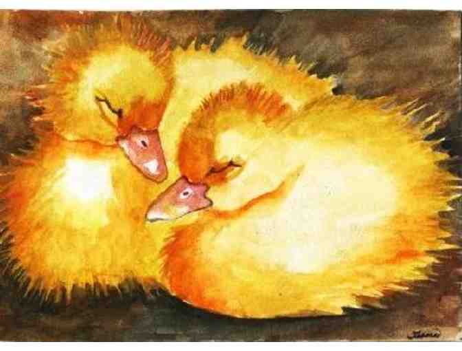 Original portrait of your pet in pastels by illustrator Tessie Bundick