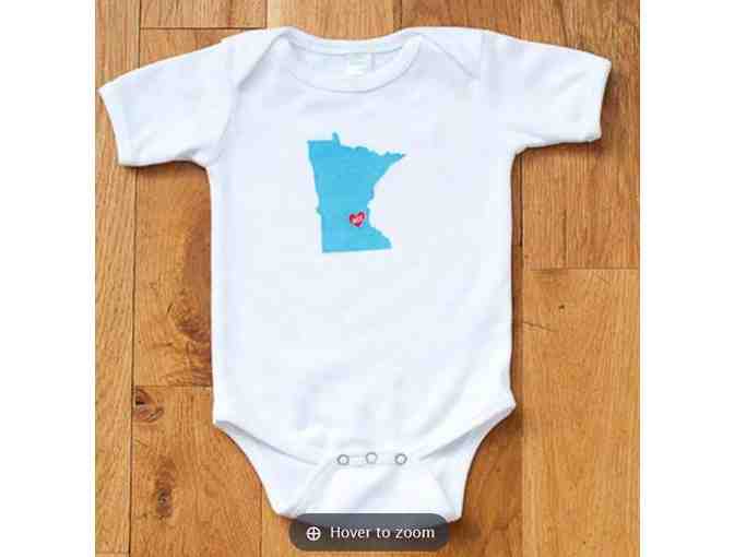 Pacifier - $25 gift card + baby body suit