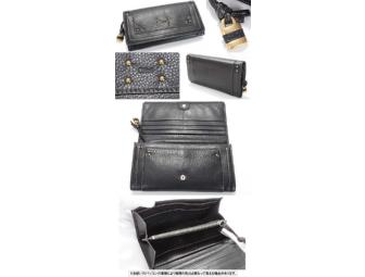 Chloe black leather Paddington full wallet