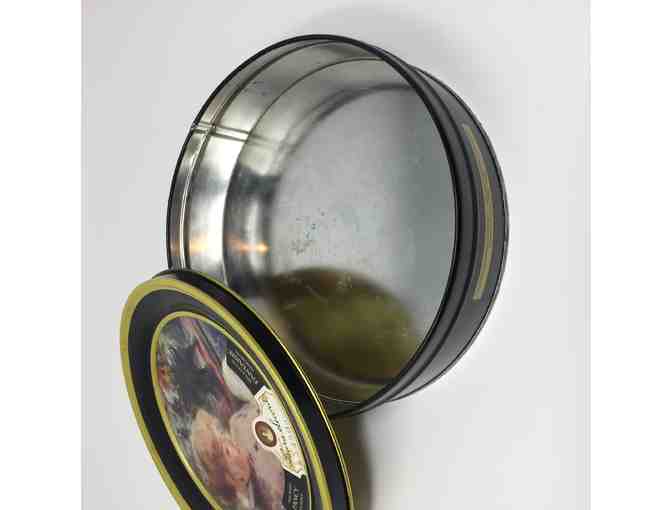 Vintage 'Young Woman Sewing' Renoir Biscuit Tin