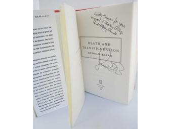 Autographed Copy of Death and Transfiguration: A Daniel Jacobus Mystery by Gerald Elias