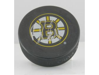 Boston Bruins Hockey Puck Autographed by Benoit Pouliot