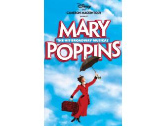 Disney on Broadway! 2 tickets to Mary Poppins, with Cast Album and Souvenir Program