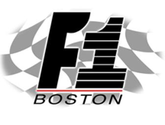 Arrive & Drive! 2 Racing Certificates to F1 Boston and dinner at Buca di Beppo