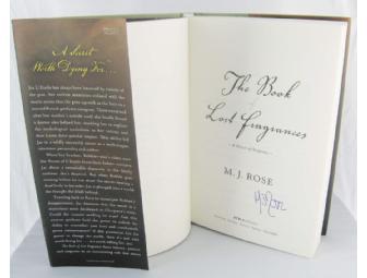 An Autographed copy of The Book of Lost Fragrances - a Novel of Suspense by M.J. Rose