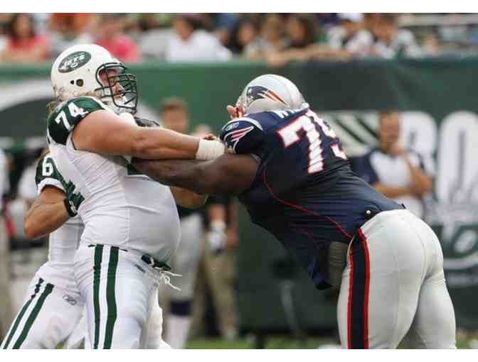 Vince Wilfork Autographed Football