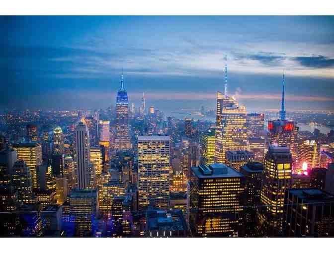 Top of the Rock Observation Deck at Rockefeller Center - 2 Adult Tickets