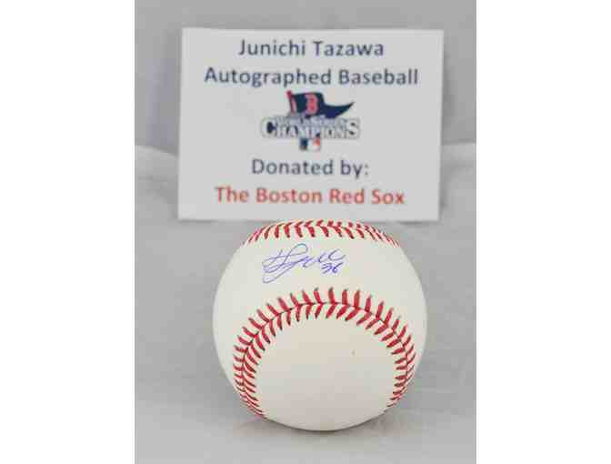 Boston Sports Pack! Bruins Puck signed by Chris Kelly & Baseball, signed by Junichi Tazawa