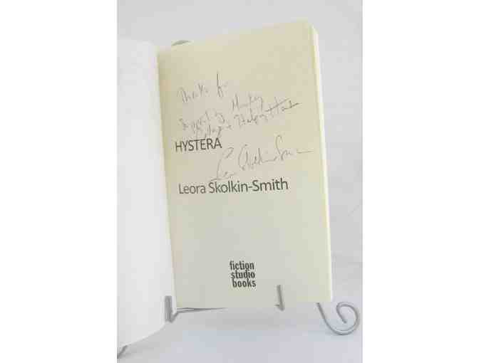 Autographed copy of Hystera and The Fragile Mistress, by Leora Skolkin-Smith
