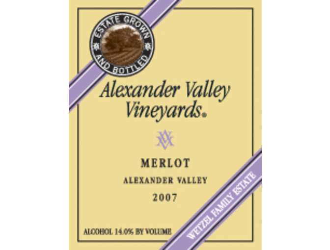 2007 Aged Merlot Magnum from the AVV Wine Library (1.5L)