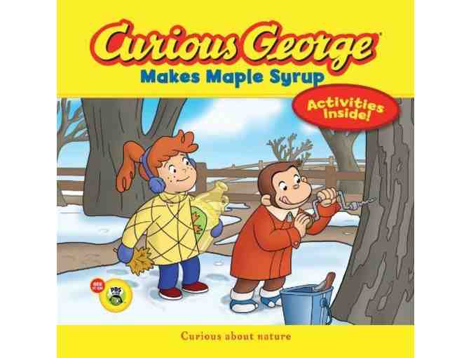Curious George Makes Maple Syrup 'signed' by a Helping Hands Monkey!