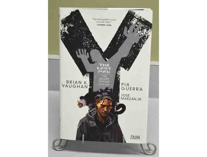 Y: The Last Man, Book 1 & 2, Deluxe Edition, Autographed by Brian Vaughan