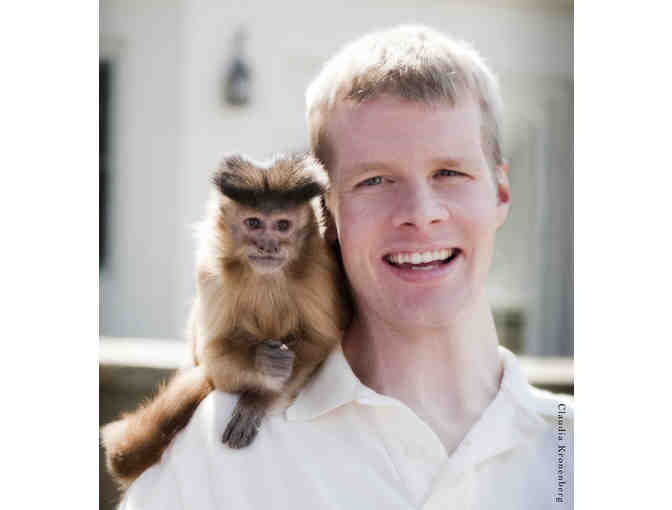 One of a Kind Painting by Ned Sullivan, 2006 monkey helper recipient of Kasey