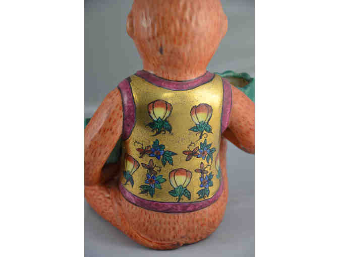 Hand painted Ceramic Monkeys by International Artist Faith Schwartz