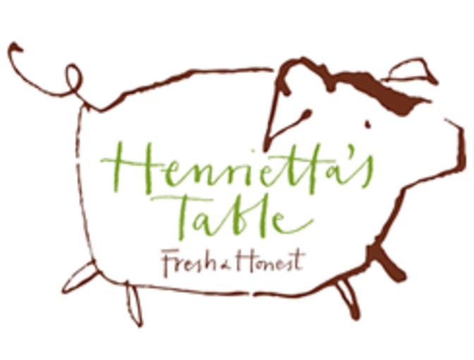 Cambridge Night Out! Dinner for Two at Henrietta's Table