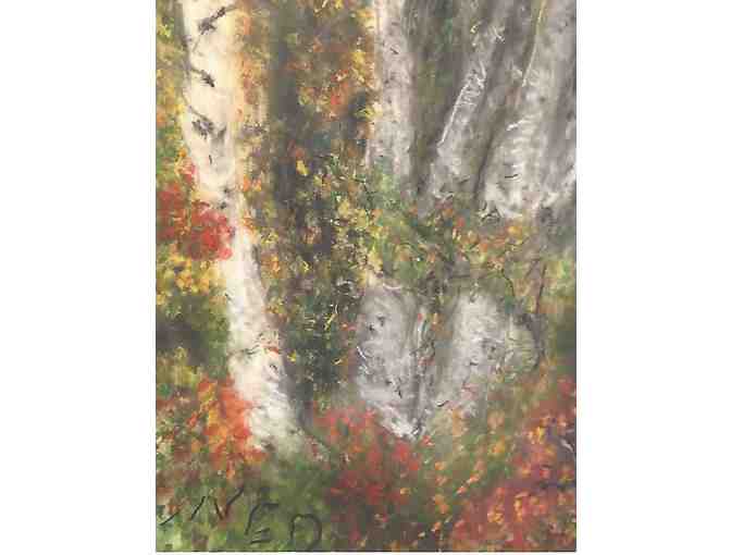 One of a Kind! Painting by Ned Sullivan and his Monkey Helper Kasey