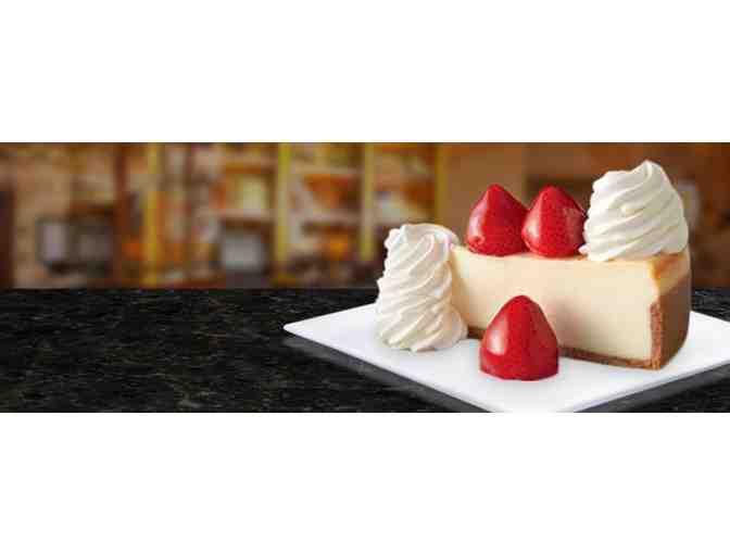The Cheesecake Factory - $25