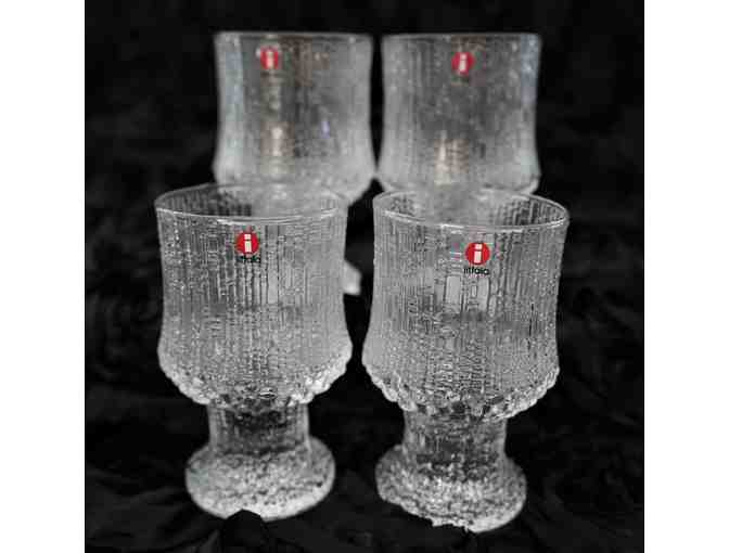Joseph Phelps 2012 Insignia Cabernet /iittala Ultima Thule Set of 2 Red Wine Glasses