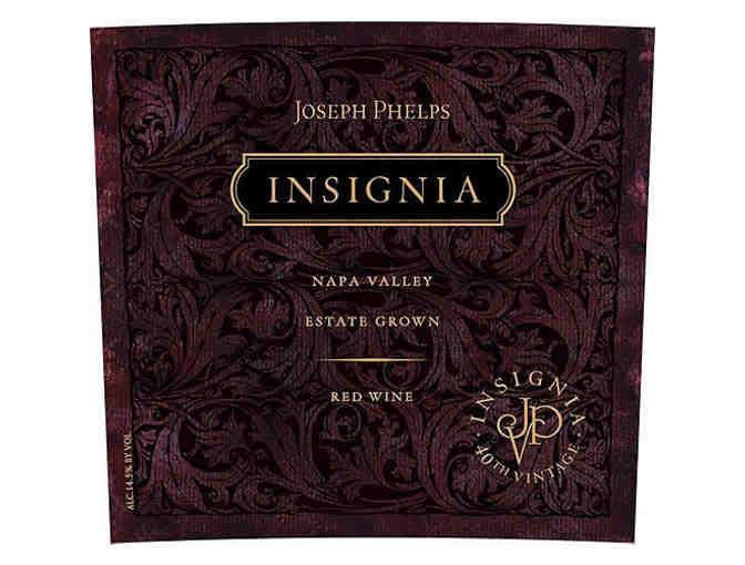 Joseph Phelps 2012 Insignia Cabernet /iittala Ultima Thule Set of 2 Red Wine Glasses