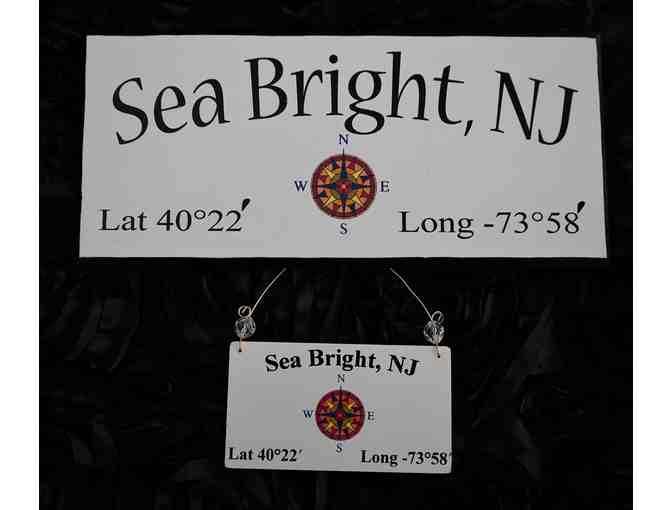 2021 Sea Bright Municipal Beach Badges and Home Decor too!