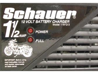 Schauer 1 1/2 Amp Battery Charger