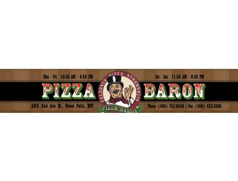 $20 Gift Certificate to The Pizza Baron, Great Falls, MT